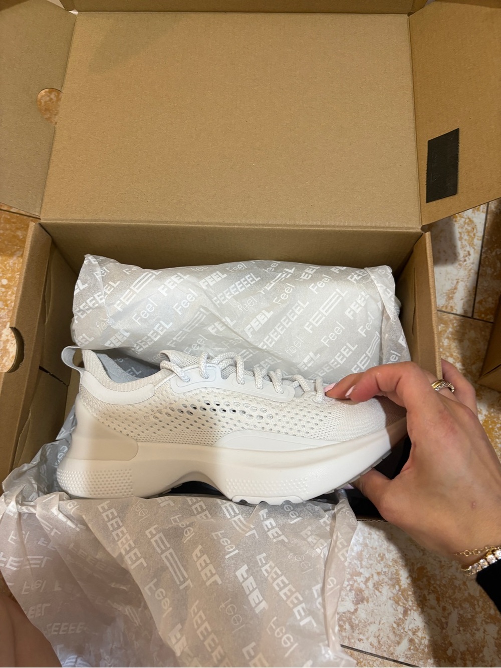 White Women's LULULEMON new in box Lace-Up Sneaker